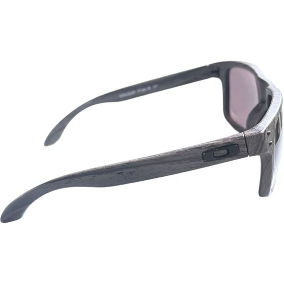 OAKLEY Holbrook OO9102-B7 Unisex Sunglasses Woodgrain Frame Prizm Daily Polarize - Picture 6 of 10